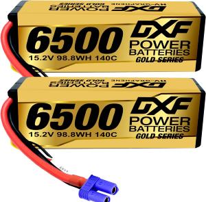 2 BATERIAS LIPO 15,2V 140C DXF ORIGINAL