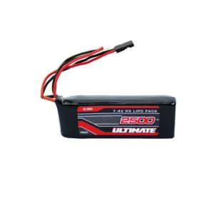 Batería Ultimate Lipo Receptor Plana 7.4v.
