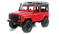 AMEWI 22380 Vehículo todoterreno 4WD Rock Crawler kit 1:12, rojo