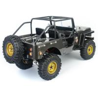 COCHE CRAWLER REALISTIC JEEP 1/10 RGT86010JK-DG WATERPROOF 4X4 GRIS OSCURO RTR