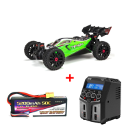 ARRMA TYPHON 1/8 BUGGY 550 BRUSHED 4WD RTR CON CARGADOR DOBLE Y LIPO 5200MAH