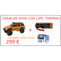 CRAWLER DF MODELS DF4S 313MM CON BATERIA 7000MAH Y CARGADOR IMAX