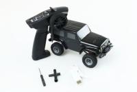 AMEWI 22408 Camión todoterreno AMXRock Crawler AM24 Ranger 4WD 1:24 RTR negro