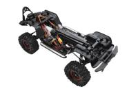 DF-Models 3163 DF-4S PRO Crawler 1:10, distancia entre ejes de 313 mm, 2,4 GHz RTR, amarillo en caja de transporte