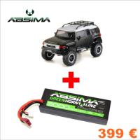 CRAWLER ABSIMA KHAMBA CR3.4 RTR CON BATERIA 5200MAH 2S