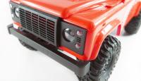 AMEWI 22380 Vehículo todoterreno 4WD Rock Crawler kit 1:12, rojo