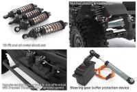 NUEVO ABSIMA CR4.4 PATROL RTR 1.10 CON  LIPO 9000MAH BLANCO