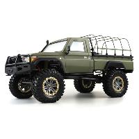 Crawler Land Cruiser LC70 1/10 JUNGLE KING ROCK RTR YK4081-PRO BLOQUEO DIFERENCIALES emisora 6CH tracción 4x4 YIKONG