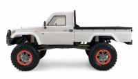 AMEWI 22434 AMXRock RCX10P Escala Crawler Pick-Up 1:10 2.4GHz RTR, blanco 6 canales, bloqueos de diferencial, ¡2 velocidades!