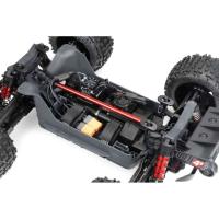 Camión acrobático ARRMA ARA4410V2T4 OUTCAST 4X4 4S V2 BLX 1/10 RTR, rojo