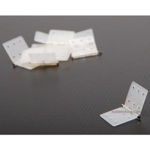 Bisagras para alas de aviones rc 20X36MM ( 10 unid)