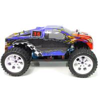 Coche Monster 4x4 1/10 Brontosaurus HSP escobillas Lipo 2S-3S