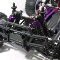 Coche Monster 4x4 1/10 Brontosaurus HSP escobillas Lipo 2S-3S NUEVA VERSION EMISORA AJUSTABLE