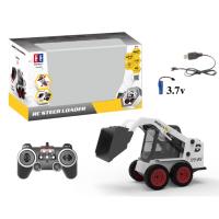 Mini Excavadora multifuncion Bobcat Double Eagle E594 escala 1/14 radio control con luces y sonidos.