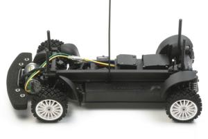 Tamiya 58528BLSET Subaru Impreza WRX STi Team Arai XV-01 sin escobillas conjunto completo