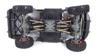 AMEWI 22434 AMXRock RCX10P Escala Crawler Pick-Up 1:10 2.4GHz RTR, blanco 6 canales, bloqueos de diferencial, ¡2 velocidades!