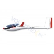 Avión ASW28 V2 2600mm 5 Canales con electronica (nueva version)