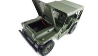 AMEWI 22386 Jeep 4WD Crawler M151 militar estadounidense 1/14 LED 2,4 GHz RTR, verde