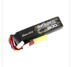 Gens Ace 800 Mha 11.1v 25c 3s1p Airsoft 