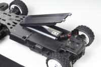 Tamiya 58528BLSET Subaru Impreza WRX STi Team Arai XV-01 sin escobillas conjunto completo