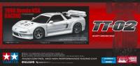 Tamiya 58739 Honda NSX 1998 Racing TT-02 Coche de turismo 4x4 Kit escala 1:10 Novedad 2024