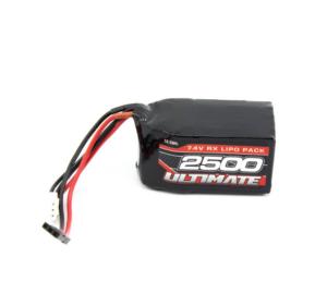 Batería Ultimate Lipo Receptor Cuadrada 7.4v.