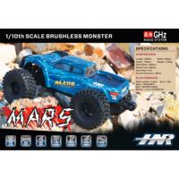 COCHE MARS BAJA 1/10 BRUSHLESS 80A 3600KW HNR9801-DB 4X4 WATERPROOF AZUL OSCURO RTR