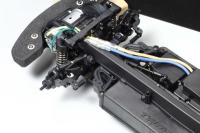 Tamiya 58528BLSET Subaru Impreza WRX STi Team Arai XV-01 sin escobillas conjunto completo