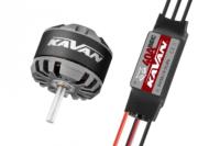 COMBO MOTOR KAVAN 3530 1400KV Y VARIADOR 40A