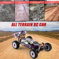 Coche buggy 1:12 Wltoys 124019 4X4 60km/h emisora con pantalla con motor 550 Espectacular  Nuevo Modelo