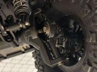 DF-Models 3163 DF-4S PRO Crawler 1:10, distancia entre ejes de 313 mm, 2,4 GHz RTR, amarillo en caja de transporte