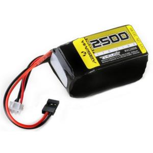Batería Lipo Pirámide 2S 7,4V. 2500 SC (Futaba)