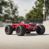 Camión acrobático ARRMA ARA4410V2T4 OUTCAST 4X4 4S V2 BLX 1/10 RTR, rojo