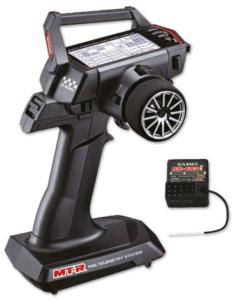 Mando a distancia de telemetría Sanwa 101A32773A MT-R, receptor RX-493i 2,4 GHz FH5