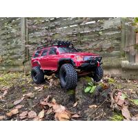 CRAWLER DF MODELS DF4S 313MM CON WINCH, LUCES Y RADIO 5CH ROJO