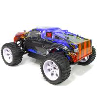 Coche Monster 4x4 1/10 Brontosaurus HSP escobillas Lipo 2S-3S