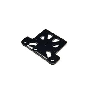 PLACA SUPERIOR DE ALUMINIO, NEGRA