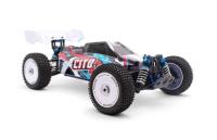 MODSTER MD10001 Cito V2 Buggy Brushless 4WD 1/8 2.4Ghz RTR 4S Lipo para 2x2S Lipo 75 km/h Chasis de aluminio de 17 mm
