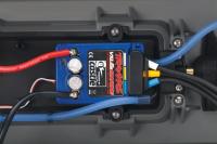 Traxxas 57046-4 Catamarán M41 Barco de carreras sin escobillas de fuselaje ancho TSM