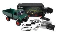 AMEWI 22632 Mercedes-Benz Unimog Basic 4WD 1:12 RTR, verde