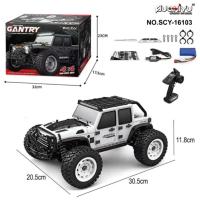 Coche RC Jeep Rubicon SCY-16103 Gantry escala 1/16 tracción 4X4 CRAWLER todocaminos en 2,4G + BATERIA EXTRA