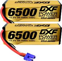 2 BATERIAS LIPO 15,2V 140C DXF ORIGINAL