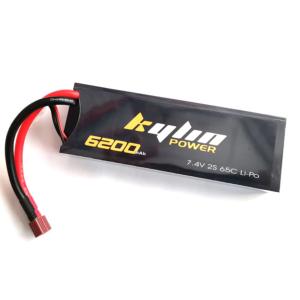 BATERIA DE ALTA CAPACIDAD KYLIN  POWER 6200MAH 7,4V 2S 65c