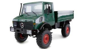 AMEWI 22632 Mercedes-Benz Unimog Basic 4WD 1:12 RTR, verde
